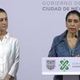 Mexico City’s Mayoress (left) and health secretary (right)
